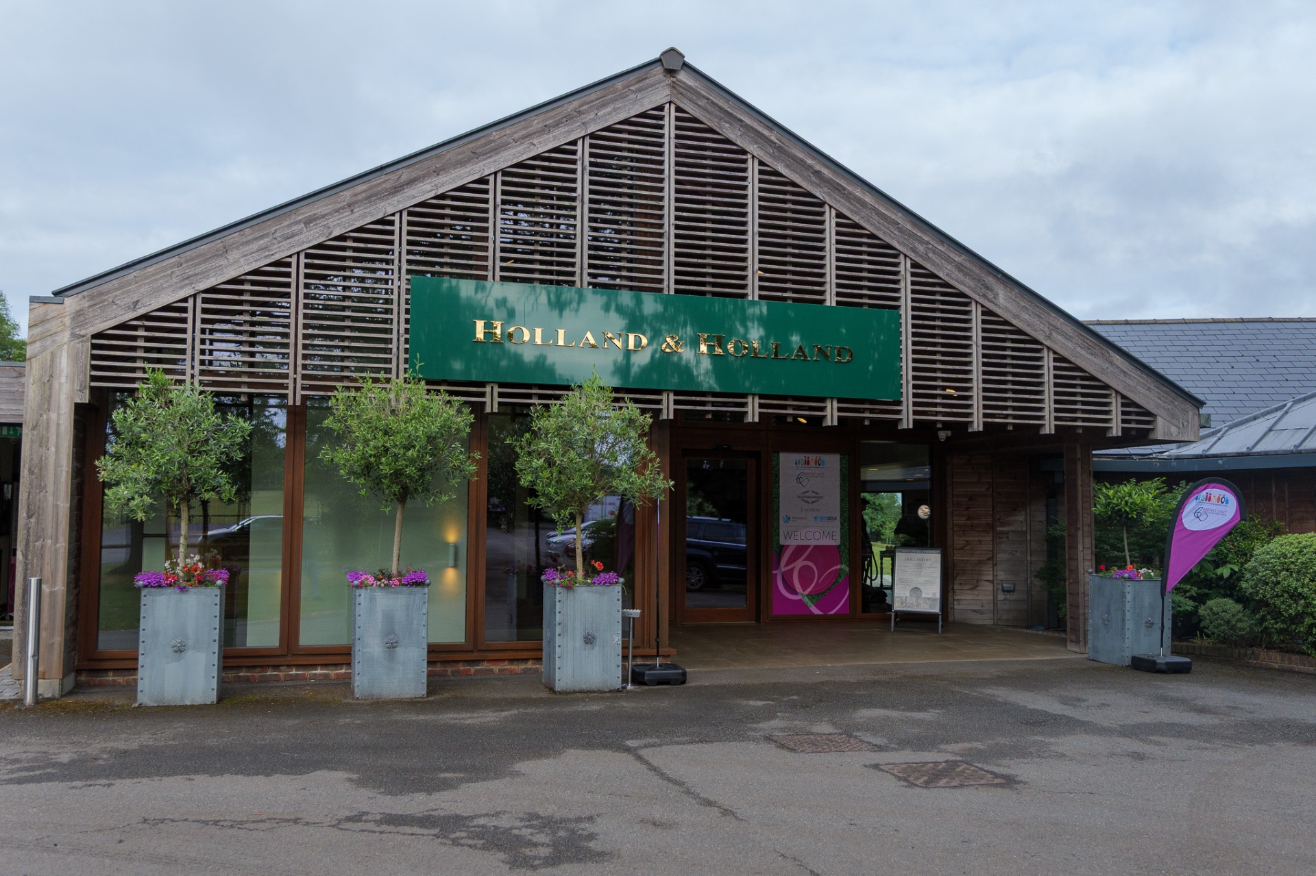 Holland & Holland Shooting School entrance